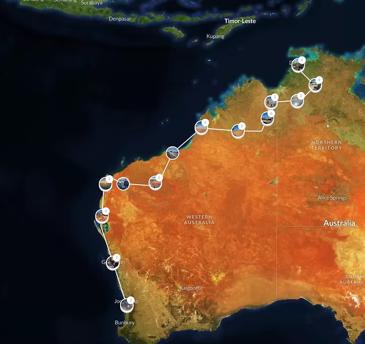 Bike Round Oz – the bit I didn't do in 1983